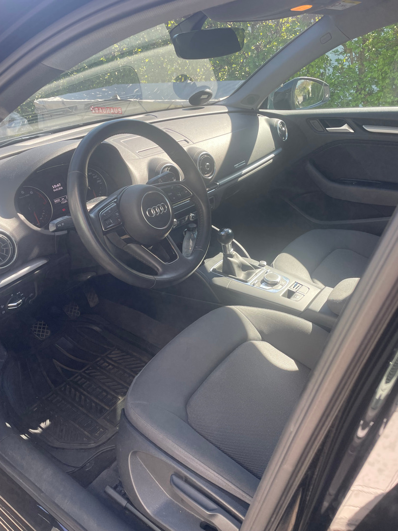 Sort Audi A3 fra 2019