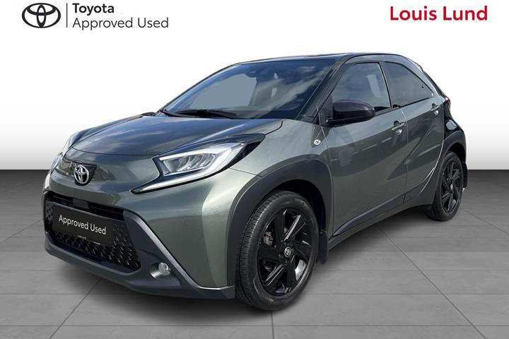 Grøn Toyota Aygo X fra 2022