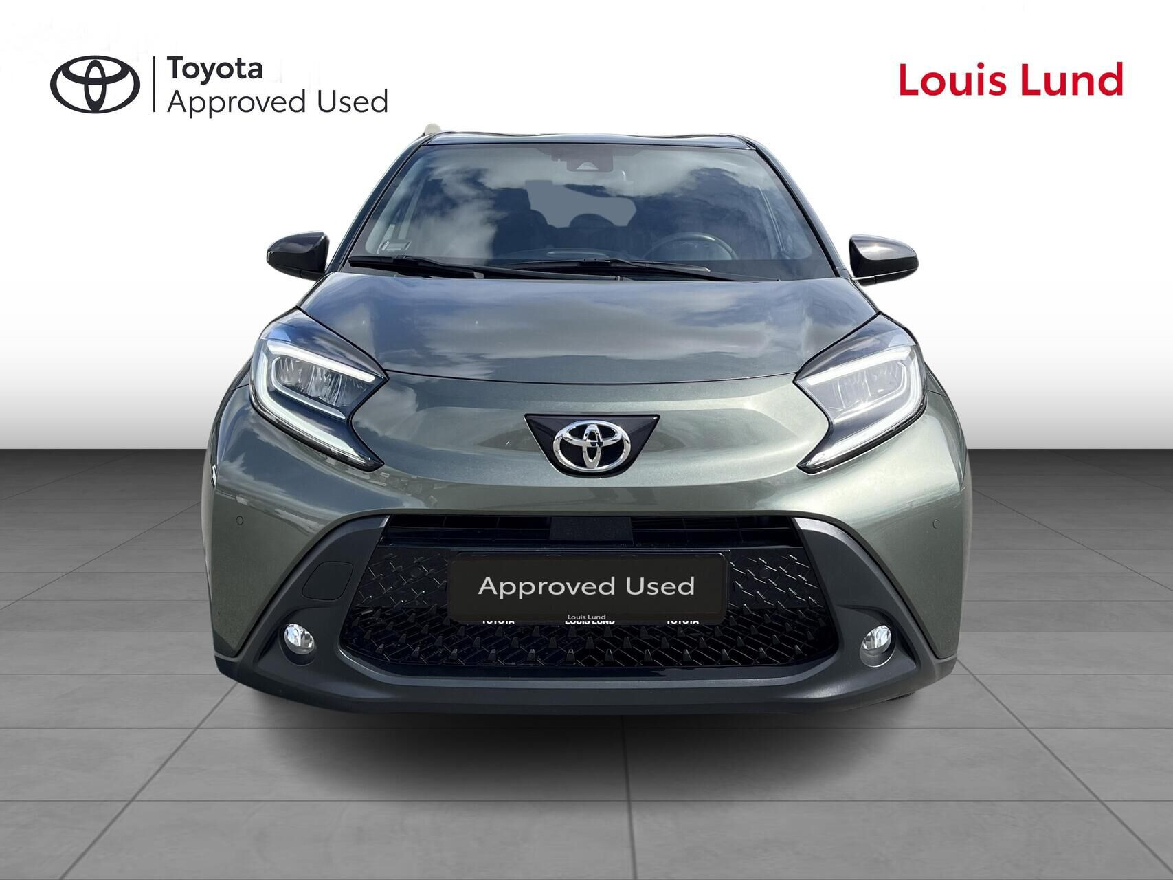 Grøn Toyota Aygo X fra 2022