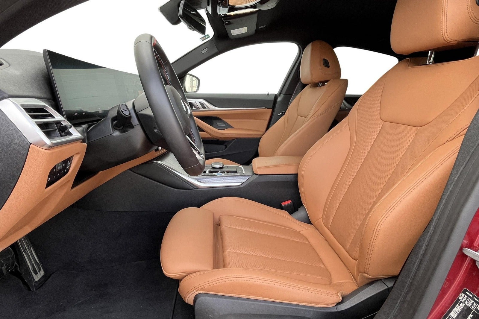 Grå BMW i4 fra 2025