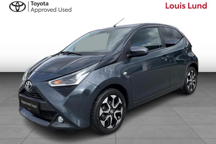 Sort Toyota Aygo fra 2021