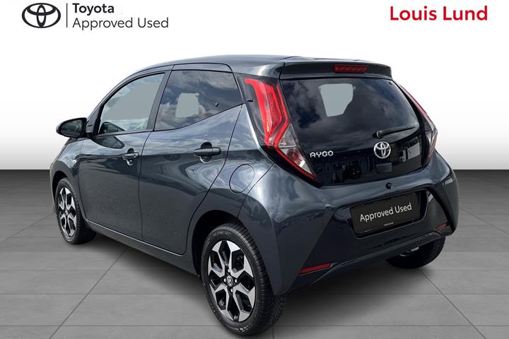 Sort Toyota Aygo fra 2021