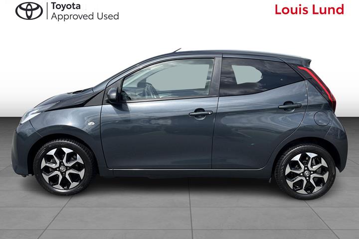 Sort Toyota Aygo fra 2021