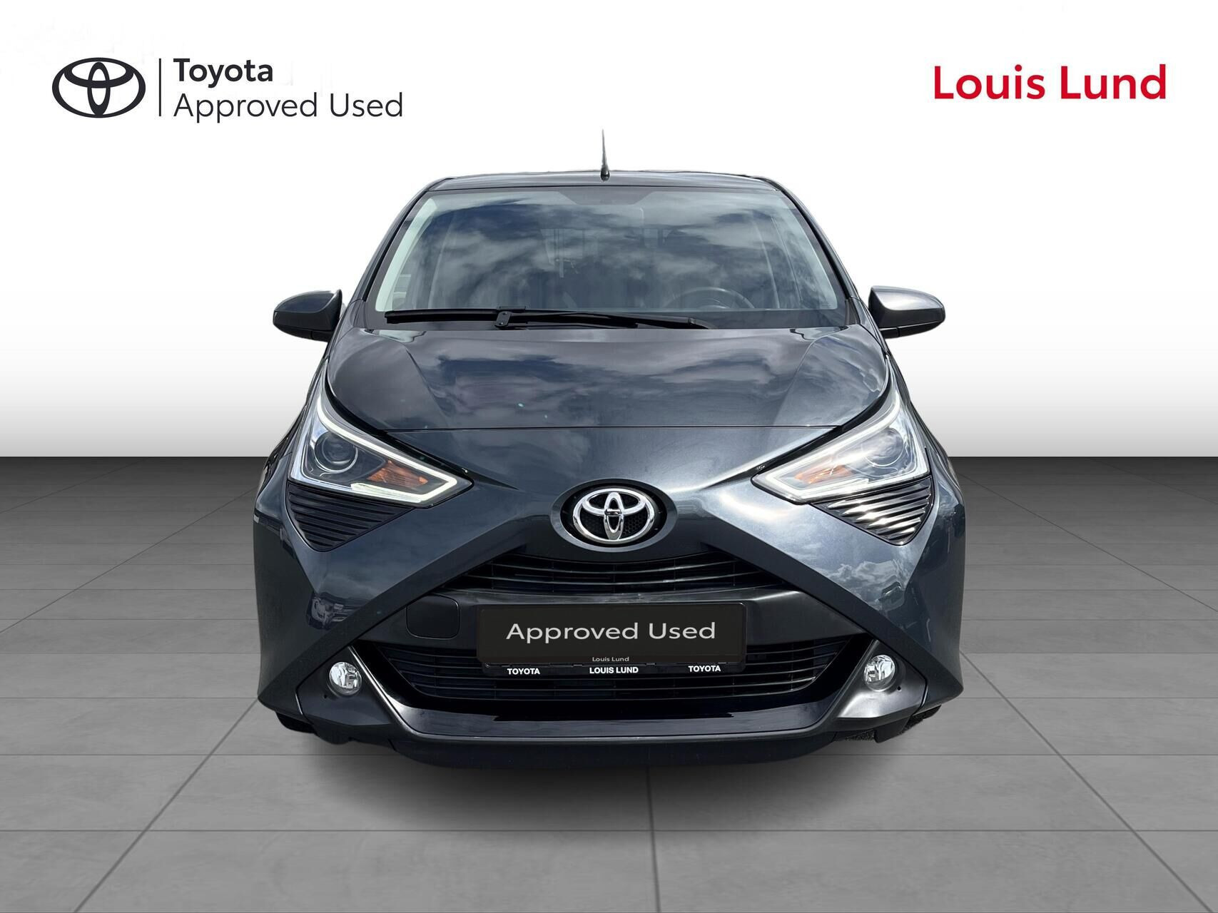 Sort Toyota Aygo fra 2021