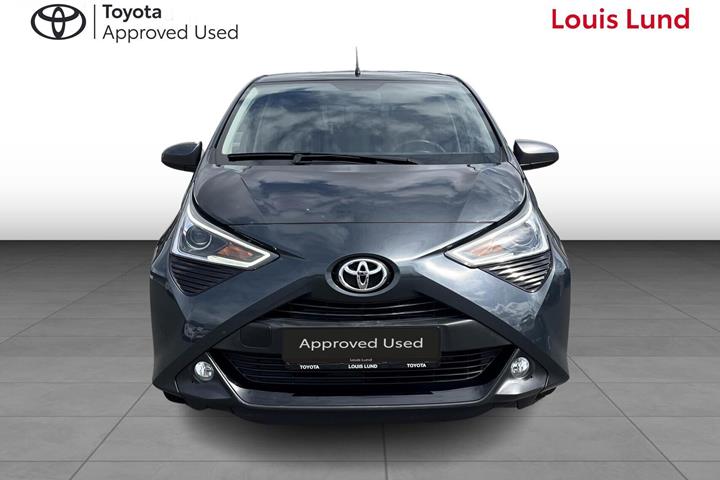 Sort Toyota Aygo fra 2021