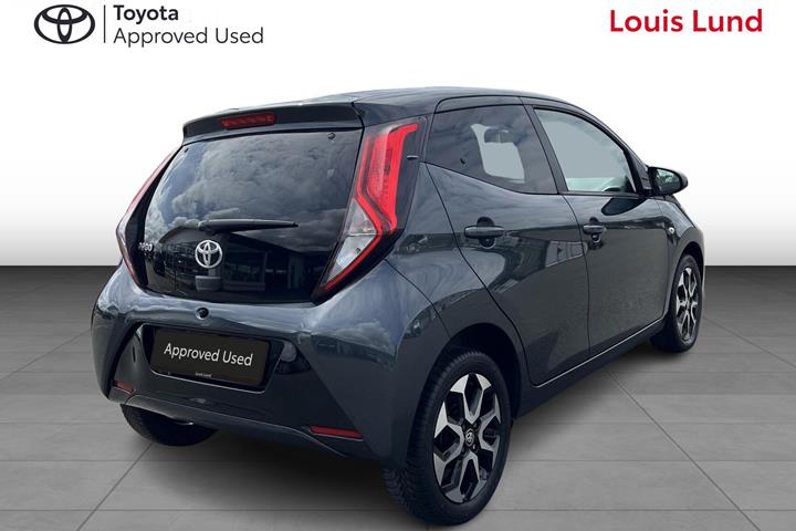 Sort Toyota Aygo fra 2021