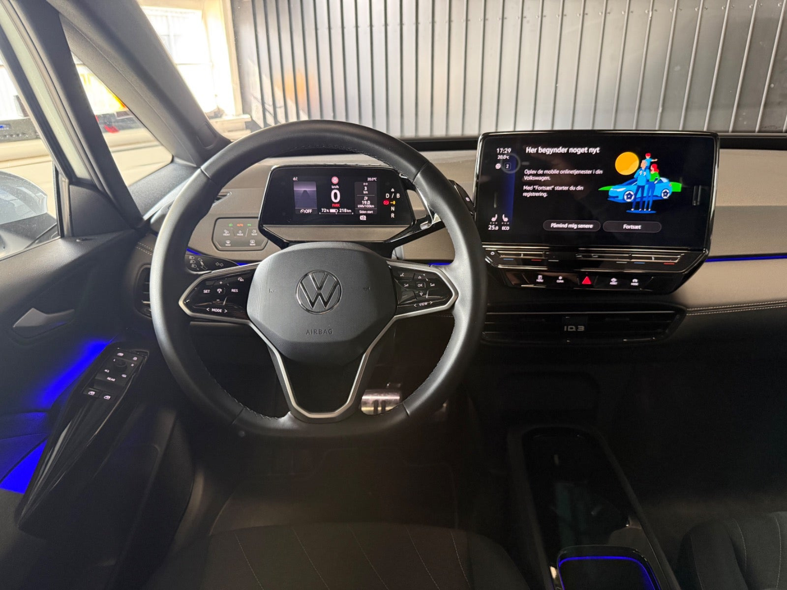 Grå VW ID.3 fra 2025