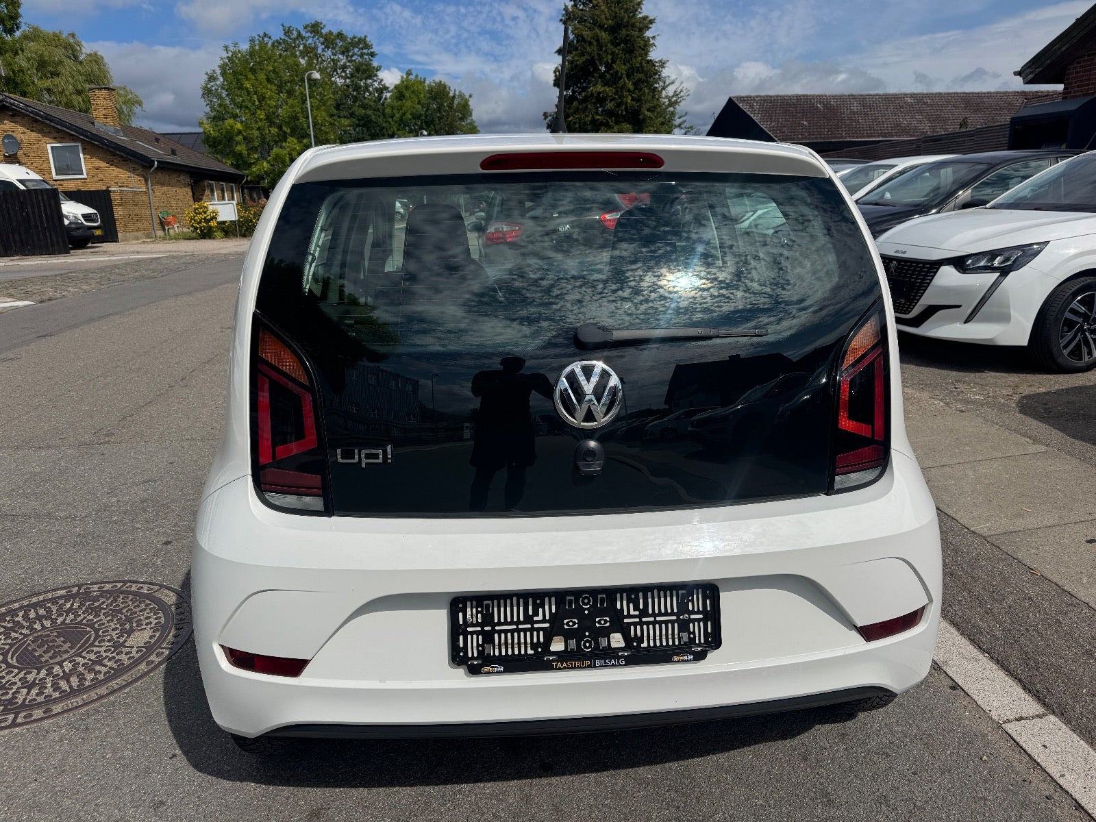 Hvid VW UP! fra 2017