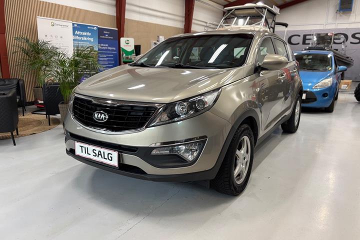 Orange Kia Sportage fra 2014