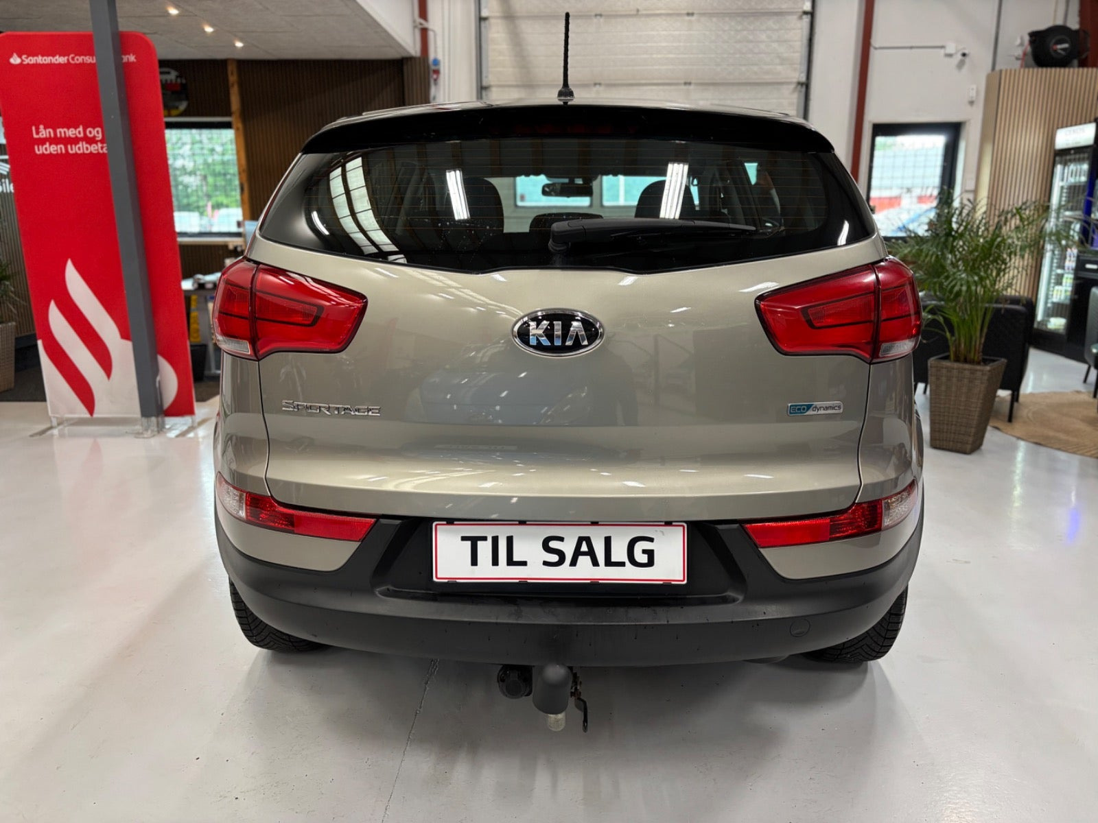 Orange Kia Sportage fra 2014