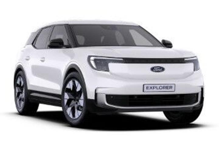 Hvid Ford Explorer fra 2026