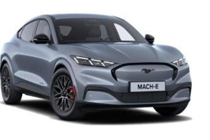 Grå Ford Mustang Mach-E fra 2025