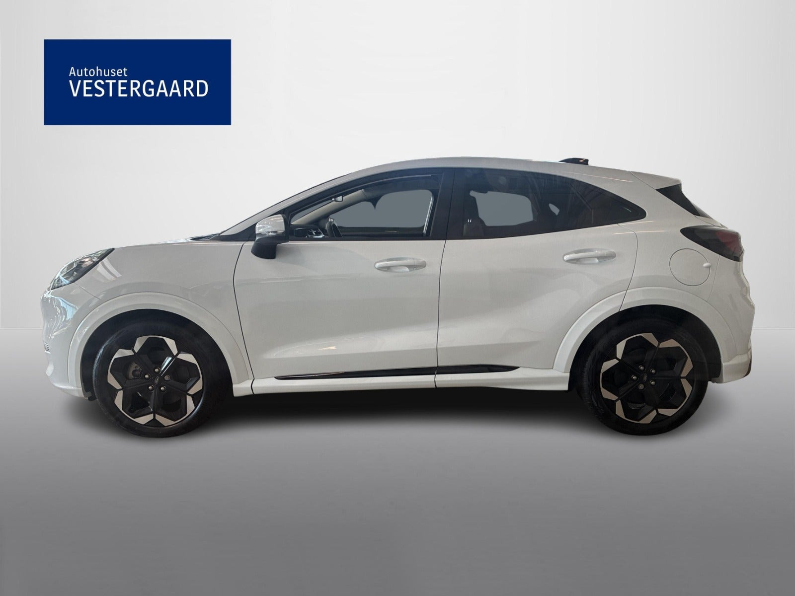 Hvid Ford Puma fra 2025