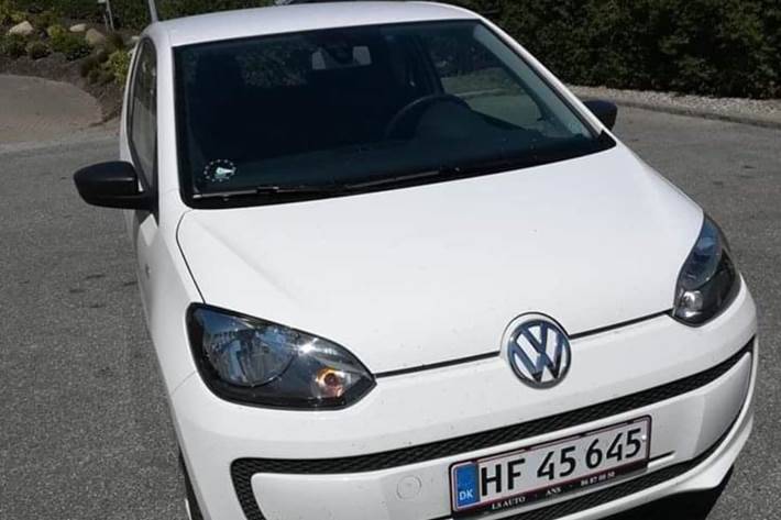 Hvid VW UP! fra 2012
