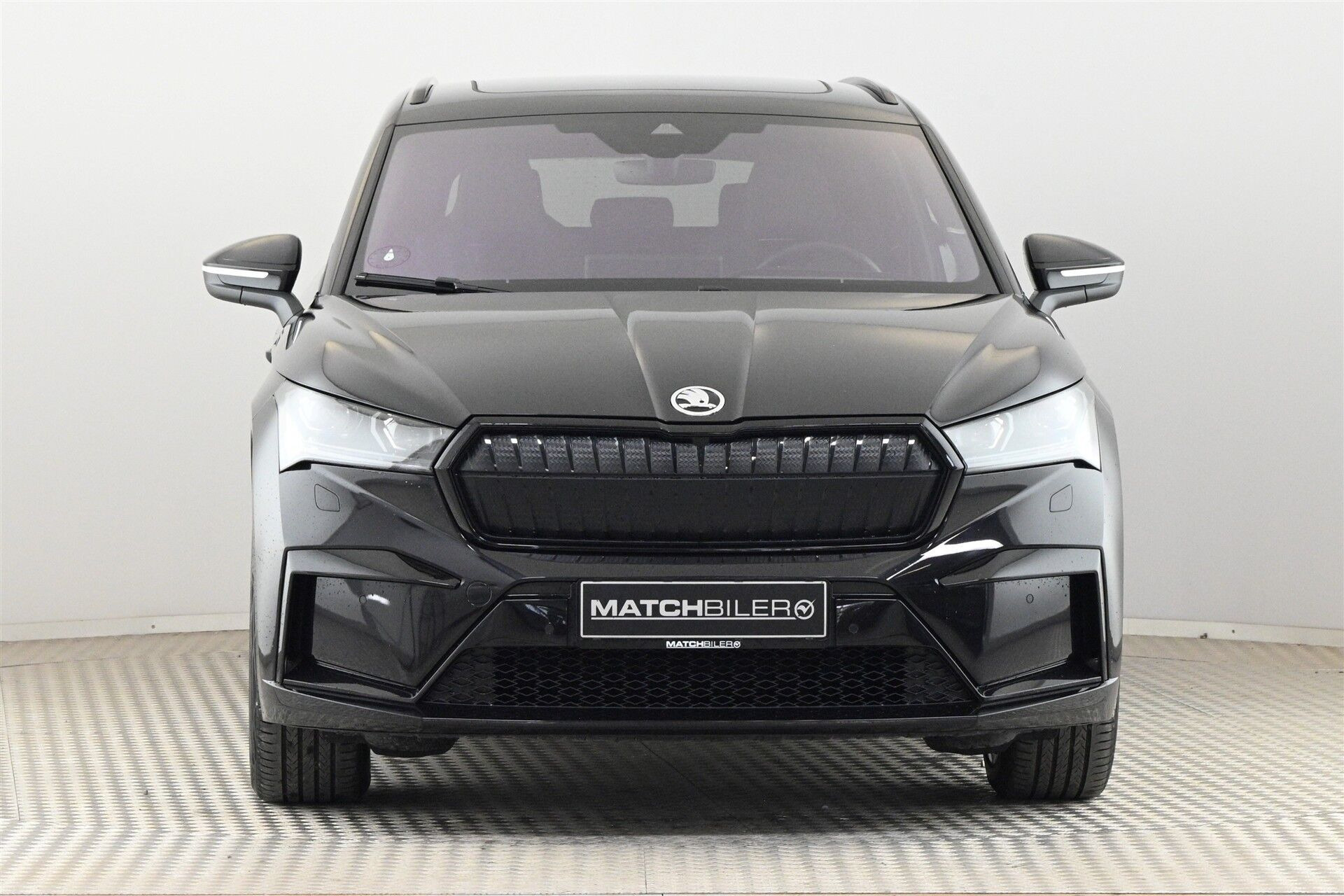 Sort Skoda Enyaq fra 2023