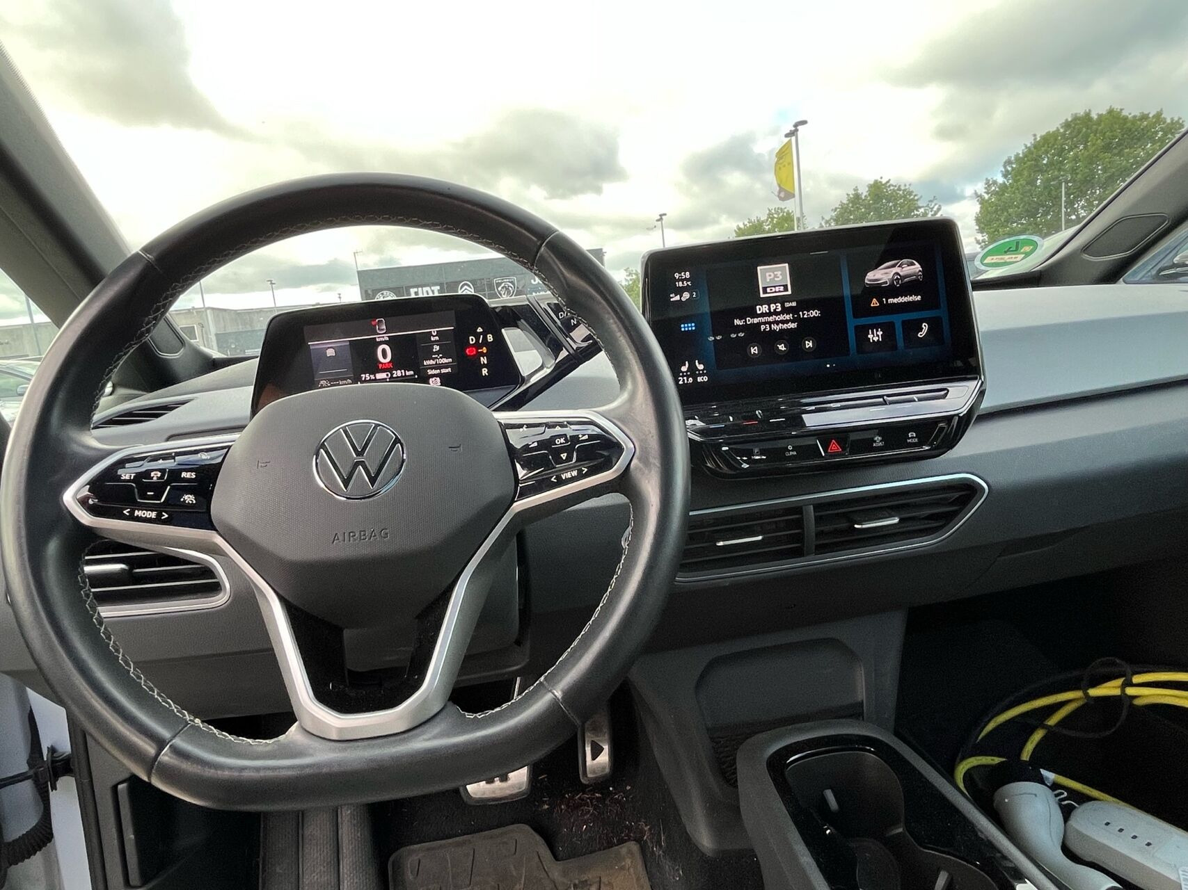 Hvid VW ID.3 fra 2022