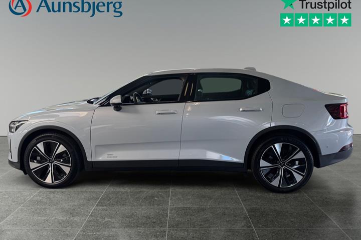 Hvid Polestar 2 fra 2023