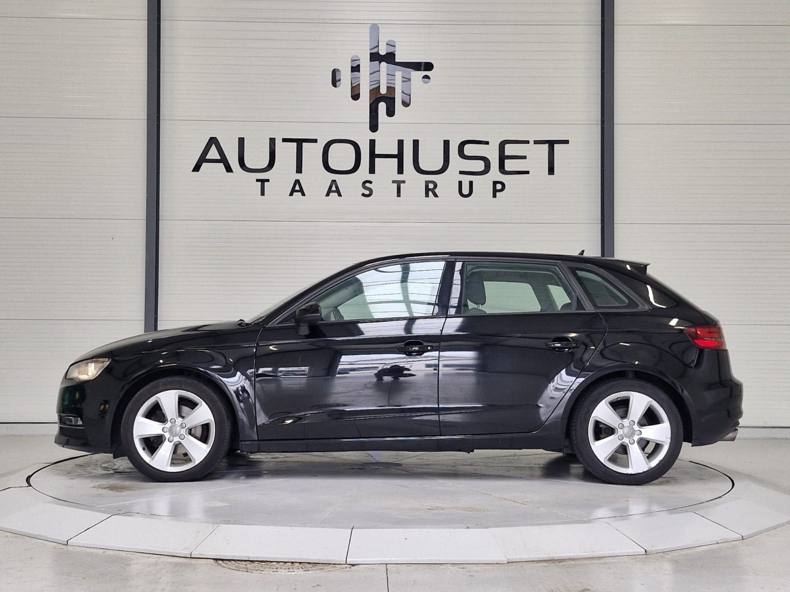 Sort Audi A3 fra 2016