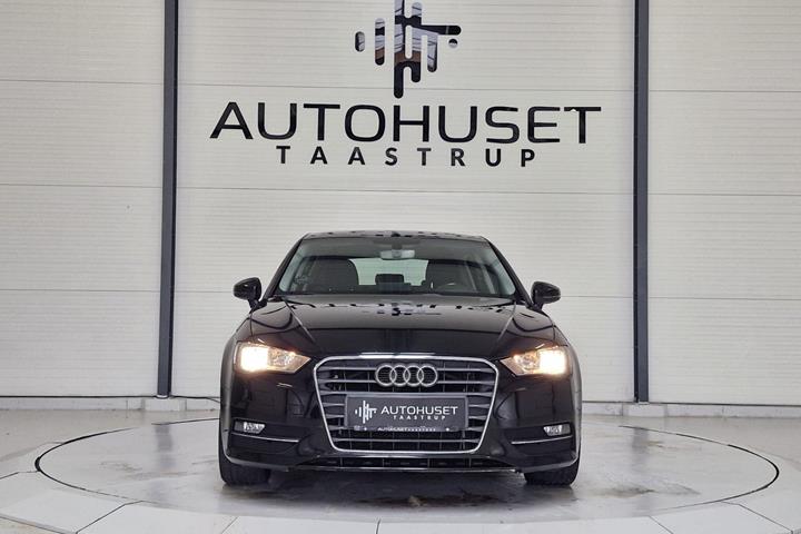 Sort Audi A3 fra 2016