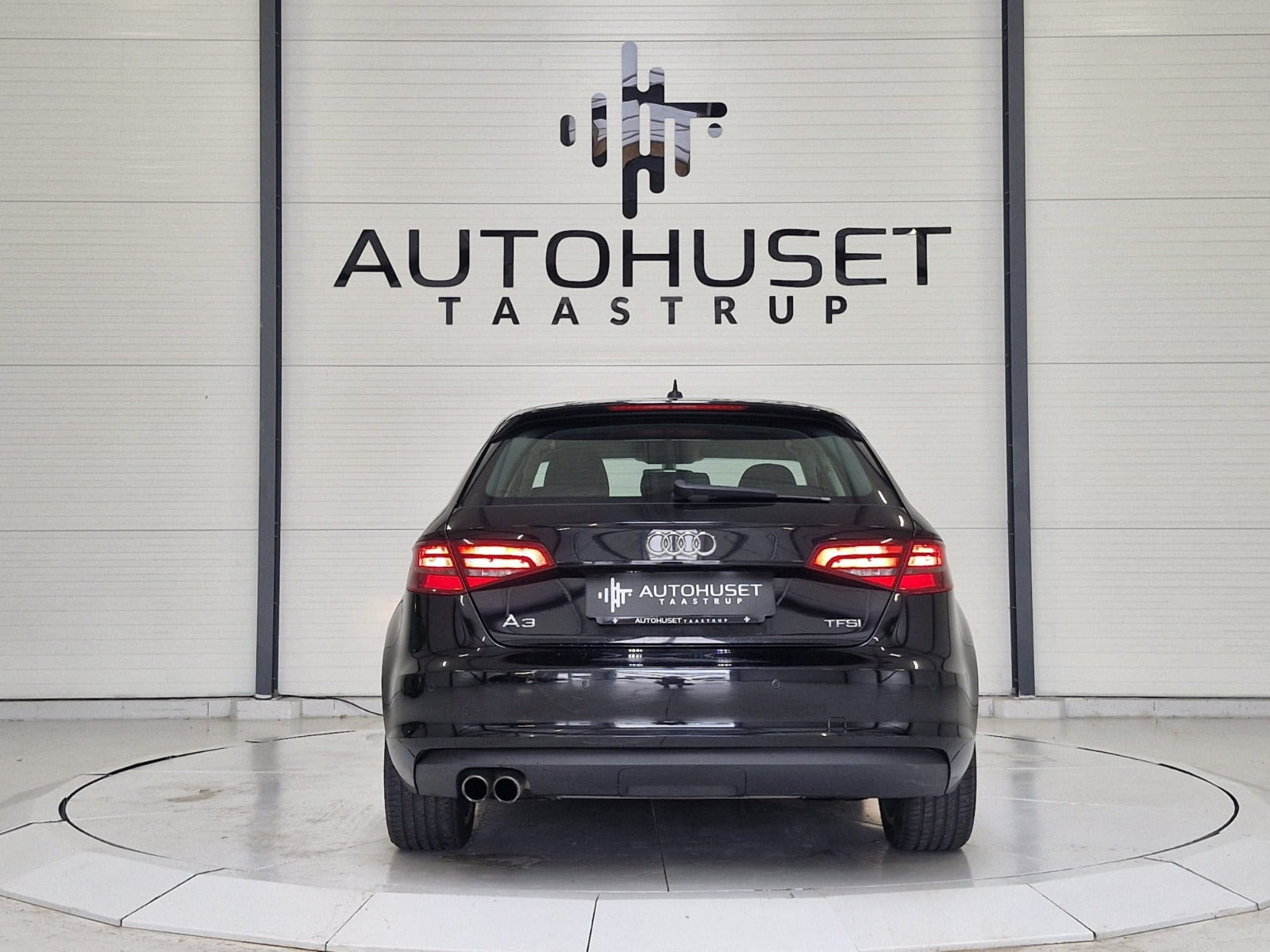 Sort Audi A3 fra 2016