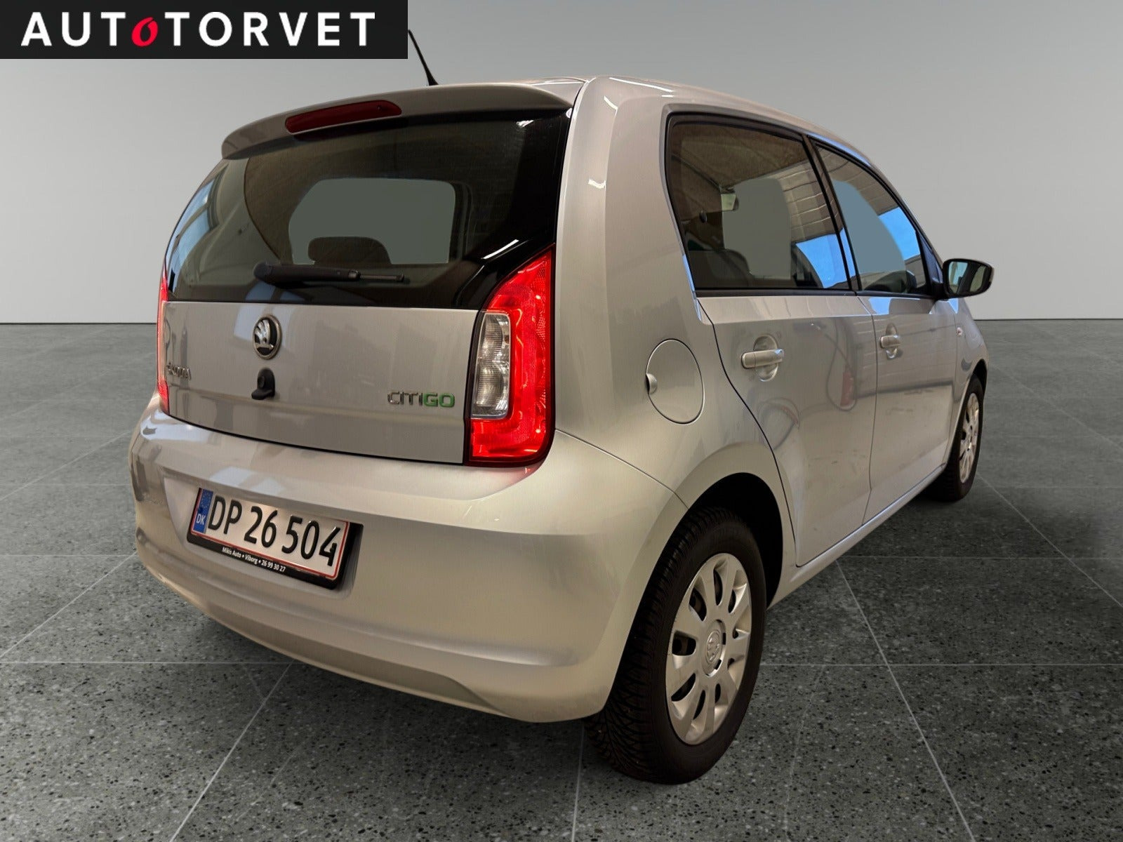 Sølv Skoda Citigo fra 2013