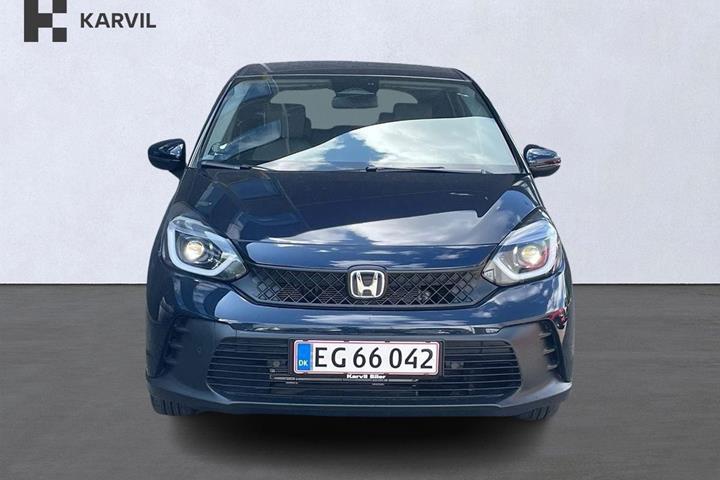 Blå Honda Jazz fra 2025