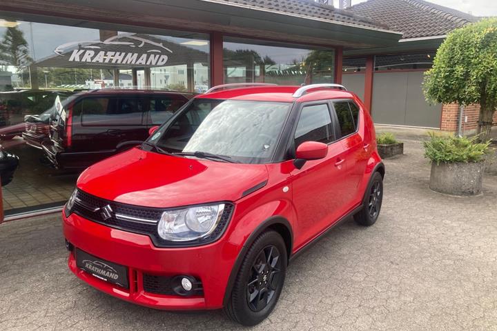 Rød Suzuki Ignis fra 2017