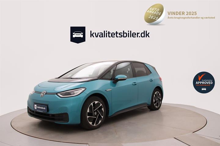 Turquoise VW ID.3 fra 2021