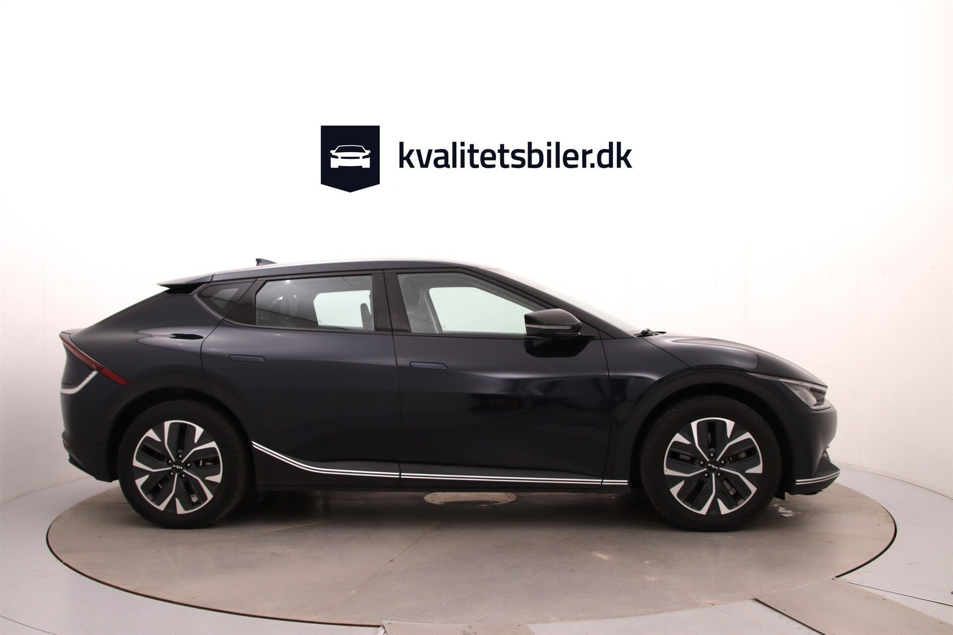 Blå Kia EV6 fra 2023