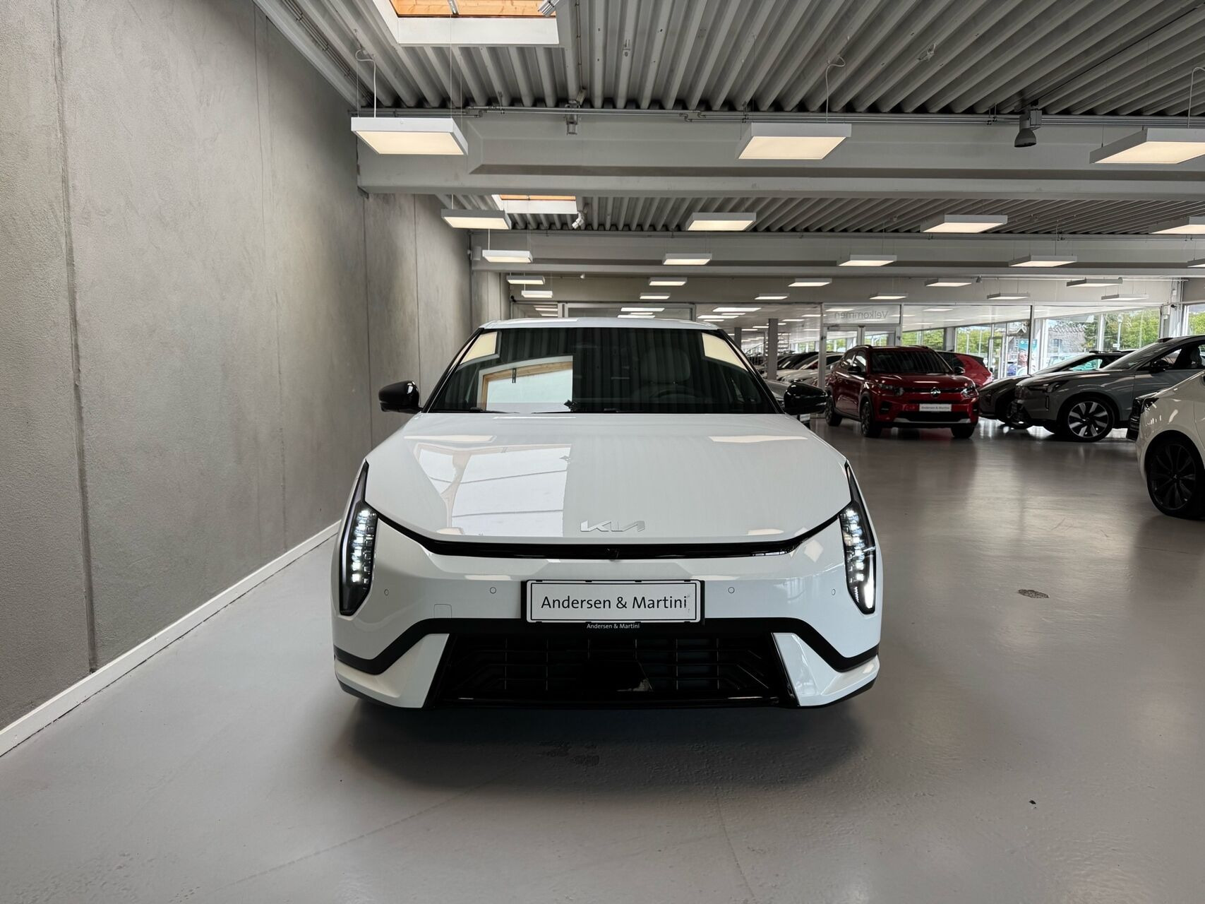 Hvid Kia EV4 fra 2026