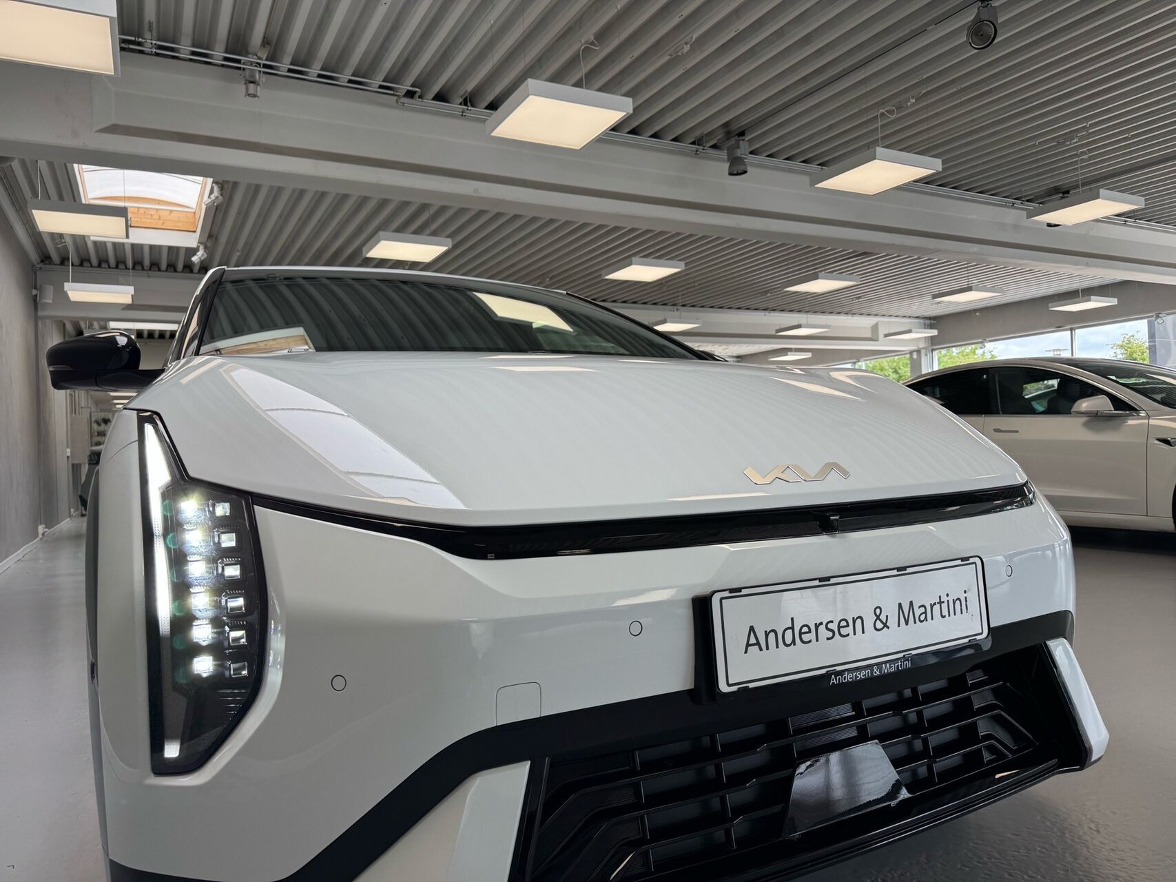 Hvid Kia EV4 fra 2026