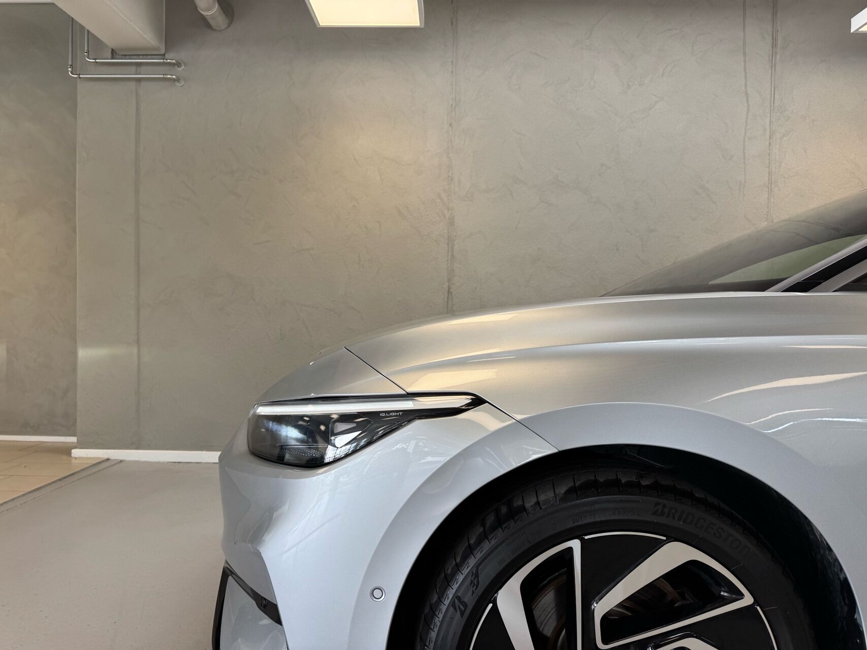 Sølv VW ID.7 fra 2025
