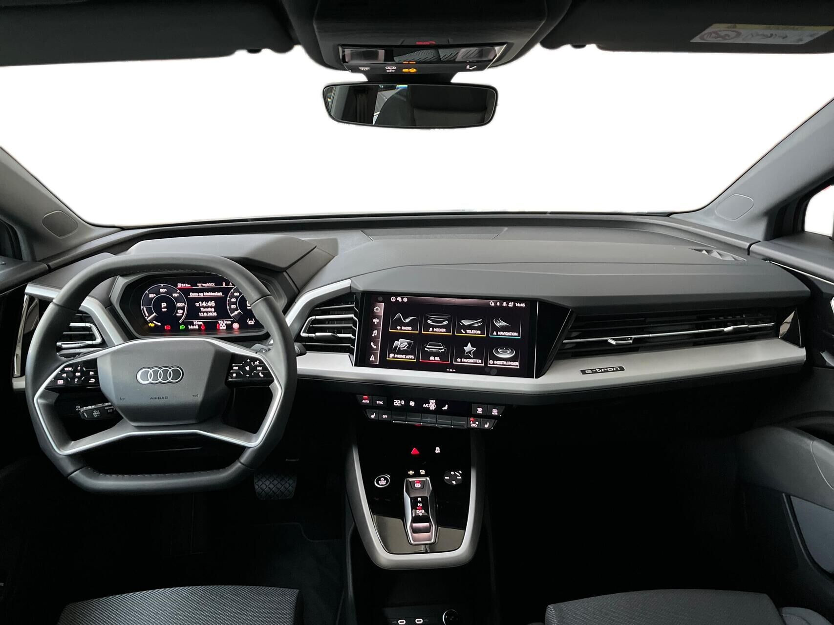 Grå Audi Q4 fra 2026