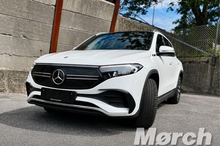 Hvid Mercedes EQA 250 fra 2022