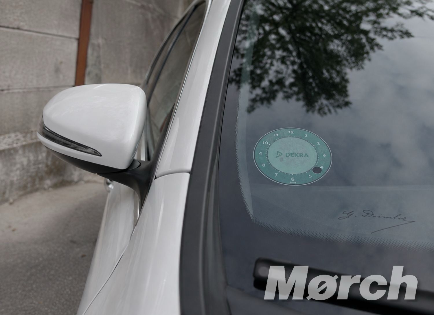 Hvid Mercedes EQA 250 fra 2022