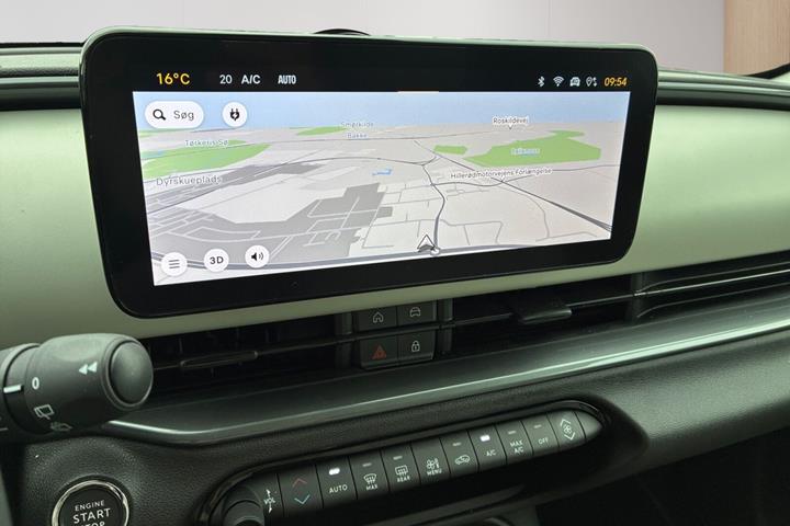 Rød Fiat 600e fra 2025