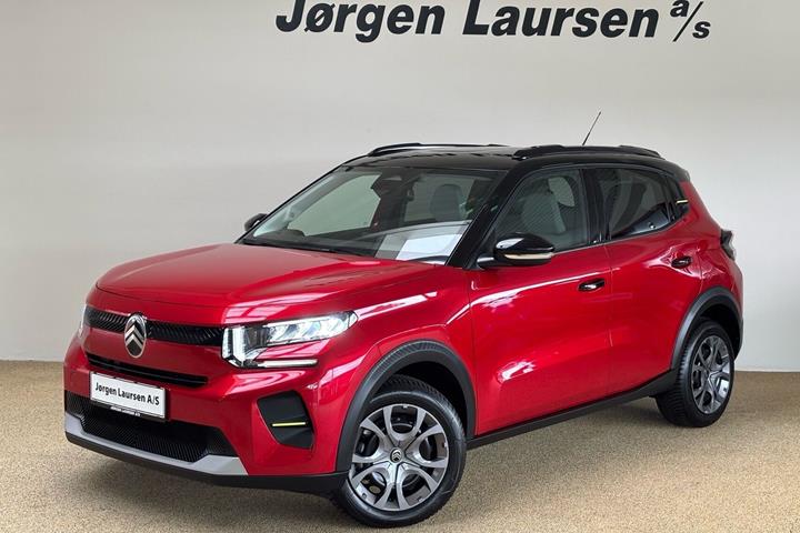 Rød Citroën ë-C3 fra 2025