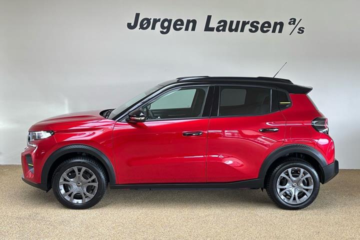 Rød Citroën ë-C3 fra 2025
