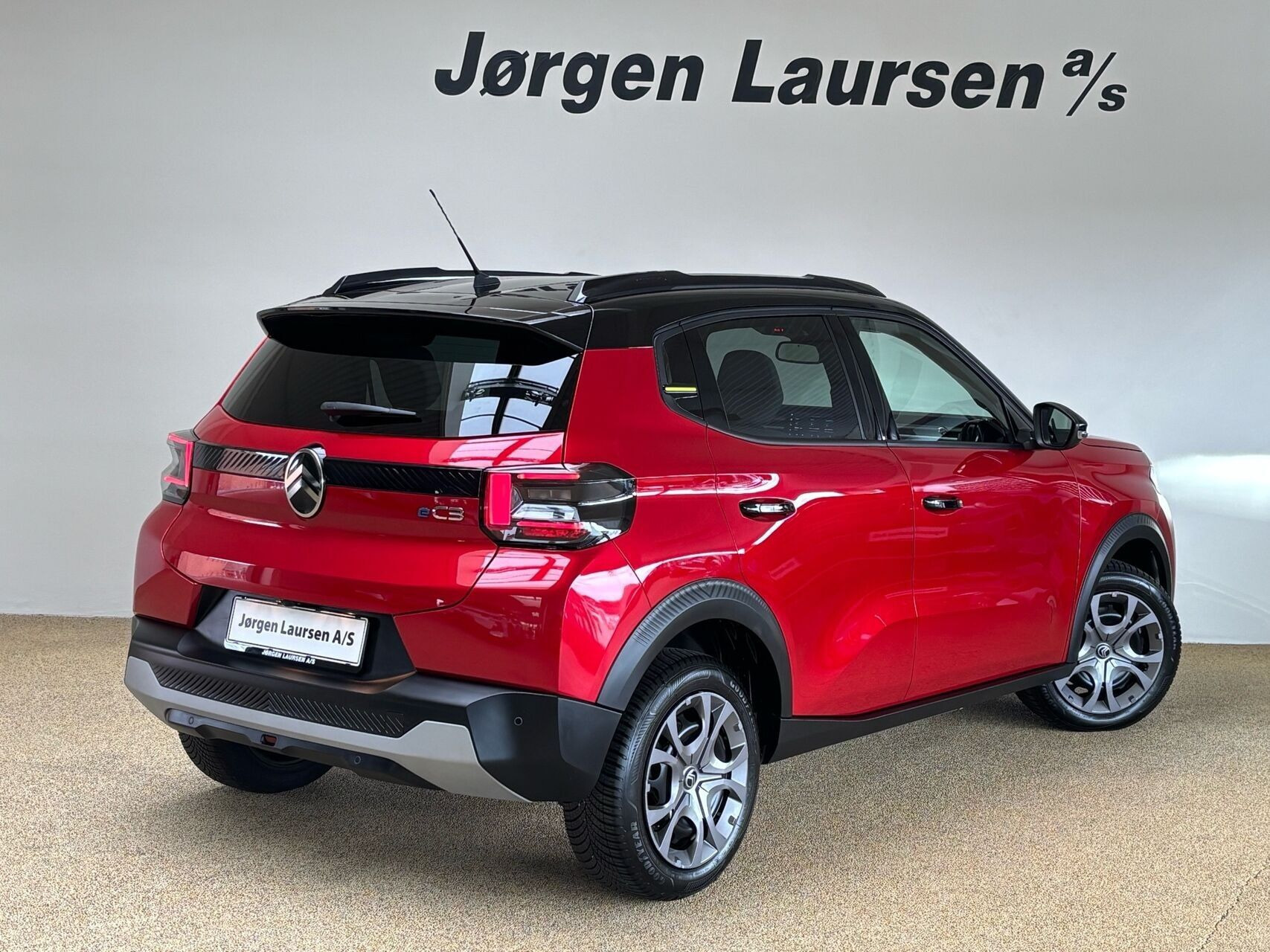 Rød Citroën ë-C3 fra 2025