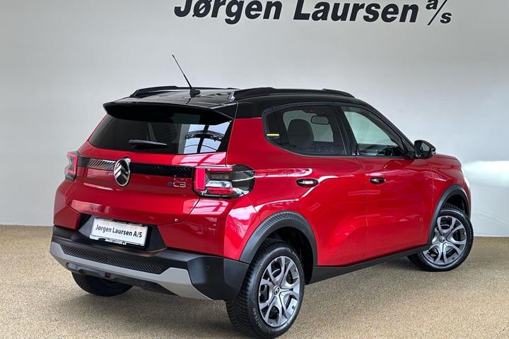 Rød Citroën ë-C3 fra 2025