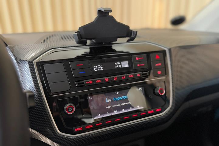 Blå VW E-UP! fra 2021