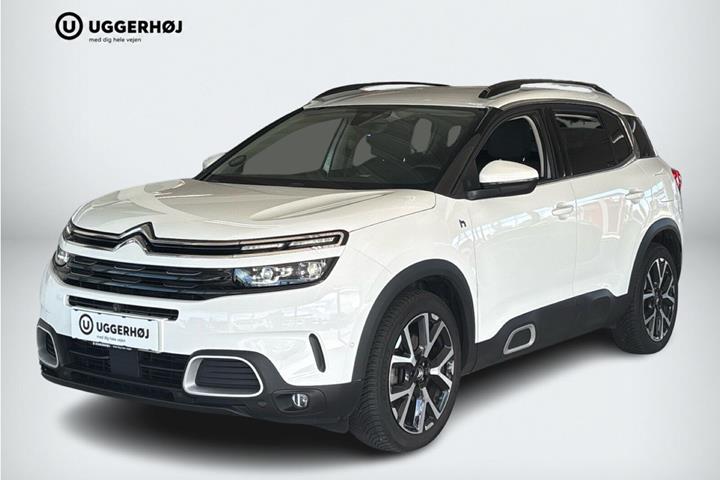 Hvid Citroën C5 Aircross fra 2021 set udefra