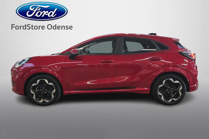 Rød Ford Puma fra 2025