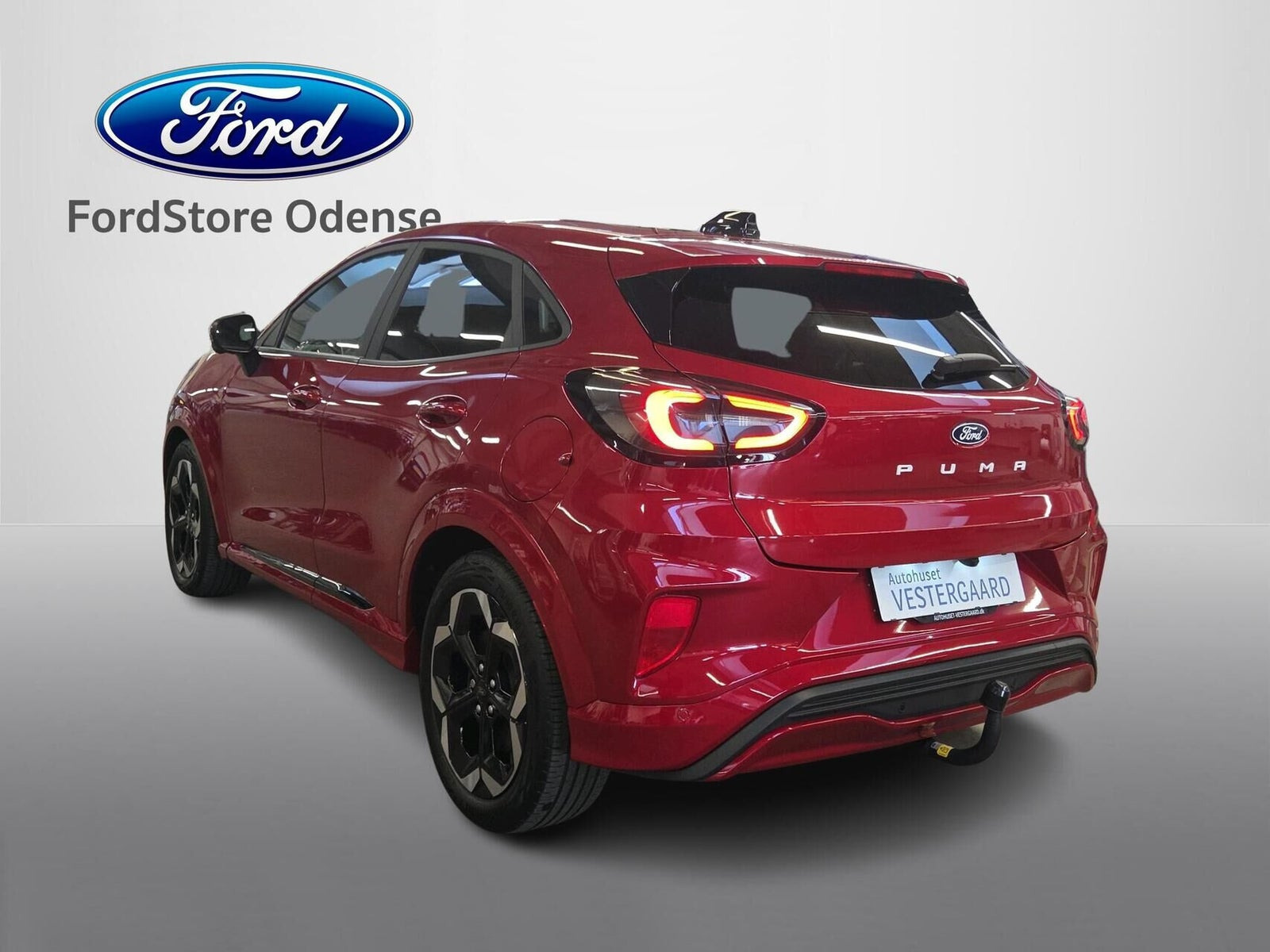 Rød Ford Puma fra 2025