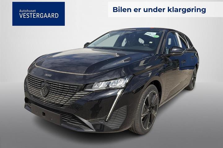 Sort Peugeot E-308 fra 2024