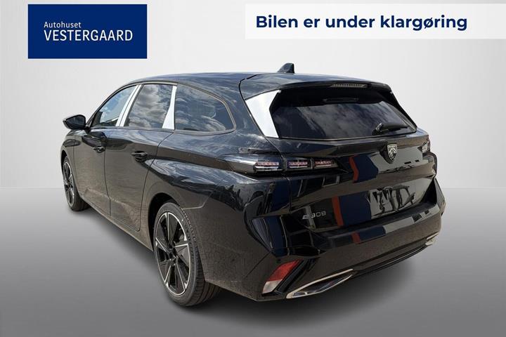 Sort Peugeot E-308 fra 2024