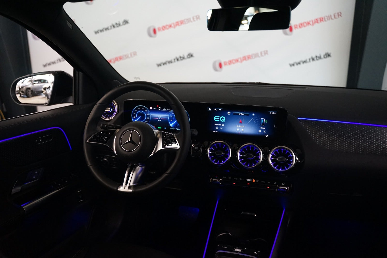 Sort Mercedes EQA250+ fra 2025