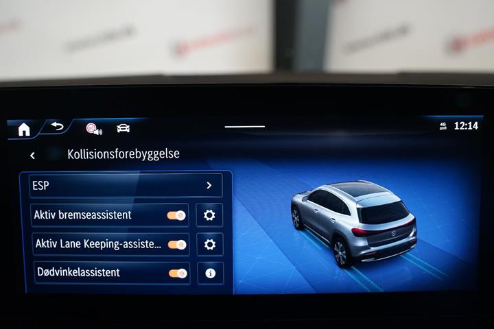 Sort Mercedes EQA250+ fra 2025