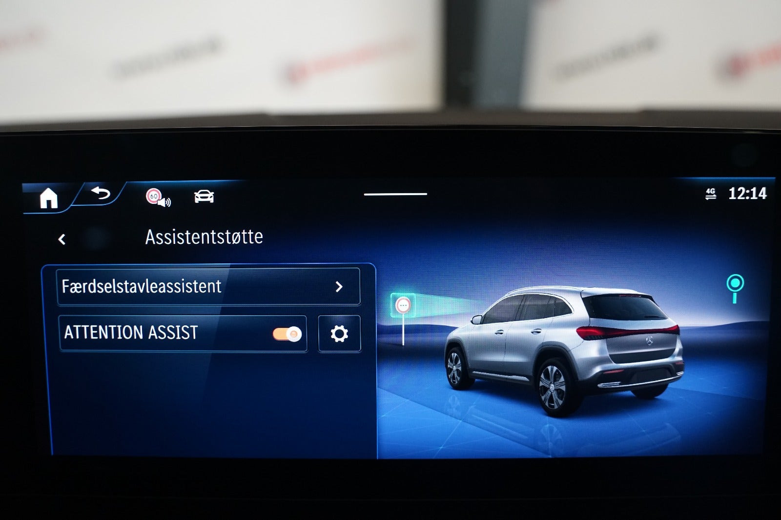 Sort Mercedes EQA250+ fra 2025