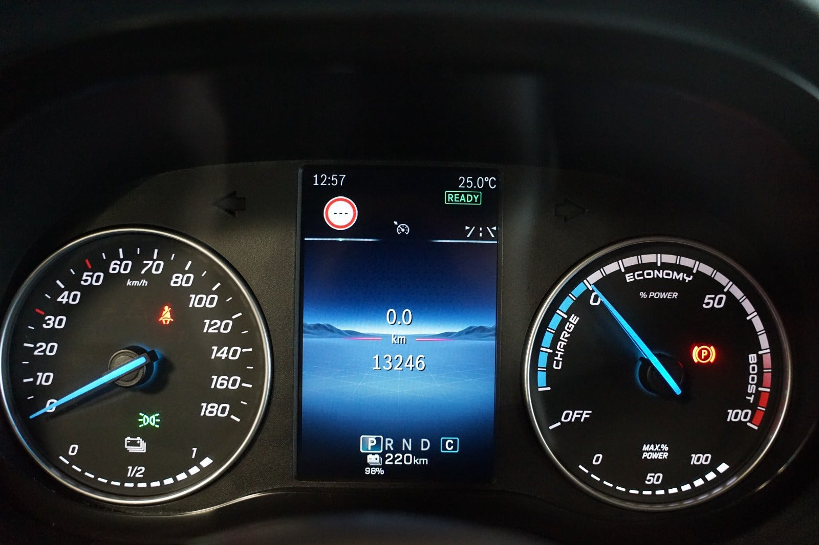 Sort Mercedes eCitan fra 2025